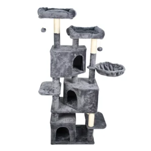Premium Multi-Level Cat Tree & Condo with Hammock